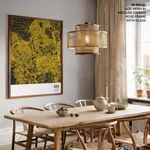 Strip below poster yellow map of Giza