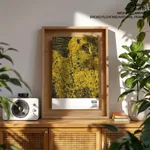 Strip below poster yellow map of Giza