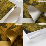 Strip below poster yellow map of Giza
