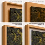 Strip below poster yellow map of Jaboatao Dos Guararapes