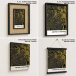 Strip below poster yellow map of Jaboatao Dos Guararapes
