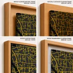 Strip below poster yellow map of Narayanganj