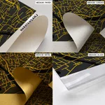 Strip below poster yellow map of Narayanganj