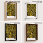 Strip below poster yellow map of Pasig