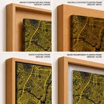 Strip below poster yellow map of Pasig