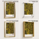 Strip below poster yellow map of Pasig