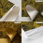 Strip below poster yellow map of Pasig
