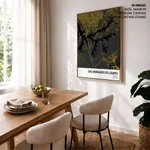 Strip below poster yellow map of Sao Bernardo Do Campo
