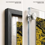 Strip below poster yellow map of Subang Jaya