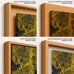 Strip below poster yellow map of Taguig