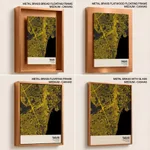 Strip below poster yellow map of Taguig