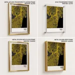 Strip below poster yellow map of Taguig