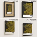 Strip below poster yellow map of Zapopan