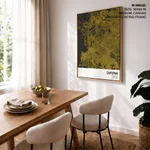 Strip below poster yellow map of Zapopan