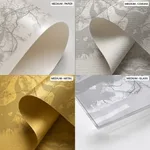 Gradient card white map of Navi Mumbai