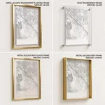 Gradient card white map of Noida