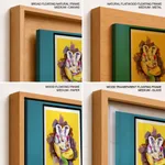 Colorful abstract ganesha