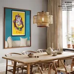 Colorful abstract ganesha