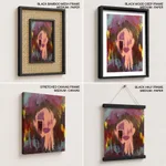 Abstract colorful face
