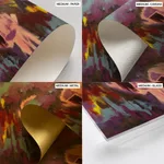 Abstract colorful face