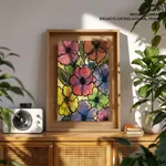 Abstract flowers