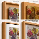 Abstract tulip colorful flowers