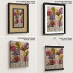 Abstract tulip colorful flowers