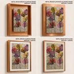 Abstract tulip colorful flowers