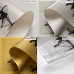 Black abstract messed bale dancing girl