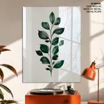Green leaf botanical