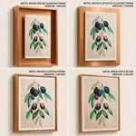 Vinatge botanical black blue fruit