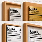 LIBRA Nutrition Facts - Zodiac Sign Chart – Wall Hanging