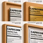 CAPRICORN Nutrition Facts - Zodiac Sign Humor – Wall Art