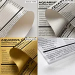 AQUARIUS Nutrition Facts - Zodiac Traits Chart – Wall Decor