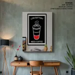 Low battery need coffee