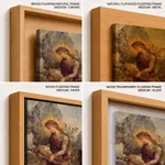 Girl head with birds