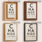 Change the world white