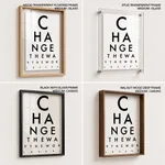 Change the world white
