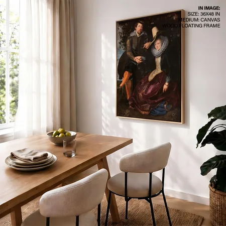 The Artist and His First Wife Isabella Brant in the Honeysuckle Bower
