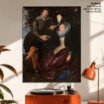 The Artist and His First Wife Isabella Brant in the Honeysuckle Bower