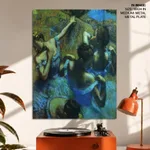 Blue dancers by Edgar Degas (1899)