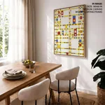 Broadway boogie woogie by Piet Mondrian (1942 943)