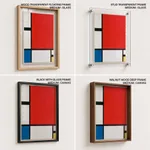 Composition c no iii with red yellow and blue by Piet Mondrian (1935)