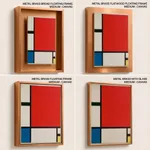 Composition c no iii with red yellow and blue by Piet Mondrian (1935)