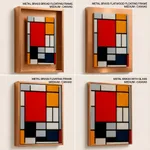 Composition with large red plane yellow black gray and blue by Piet Mondrian (1921)