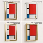 Composition with red blue and yellow by Piet Mondrian (1930)