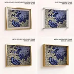 Masculine wave by Katsushika Hokusai (XVIII XIX cent.)