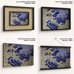 Masculine wave by Katsushika Hokusai (XVIII XIX cent.)