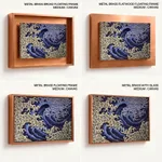 Masculine wave by Katsushika Hokusai (XVIII XIX cent.)