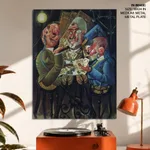 The skat players by Otto Dix (1920)